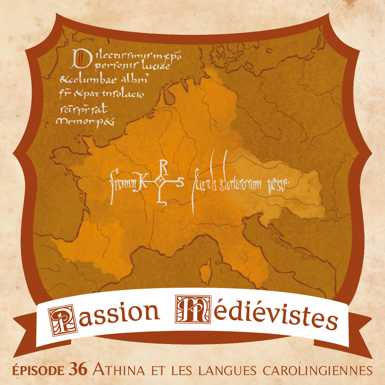 Illustration de l'épisode 36 de Passion Médiévistes par Din