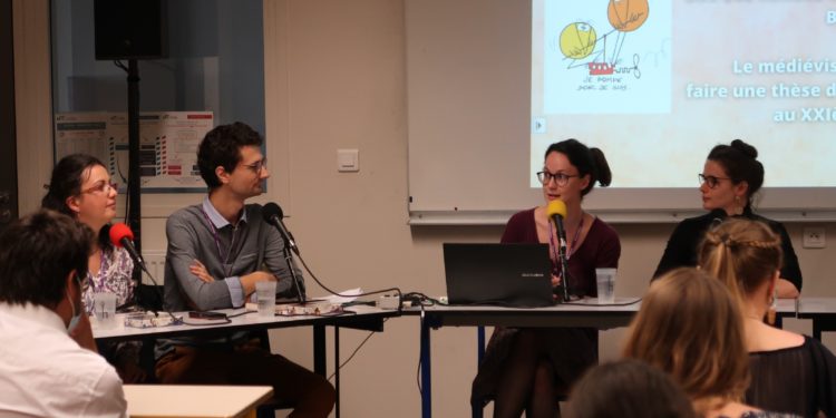 Table ronde Passion Médiévistes aux Rendez-vous de l'Histoire de Blois 2021