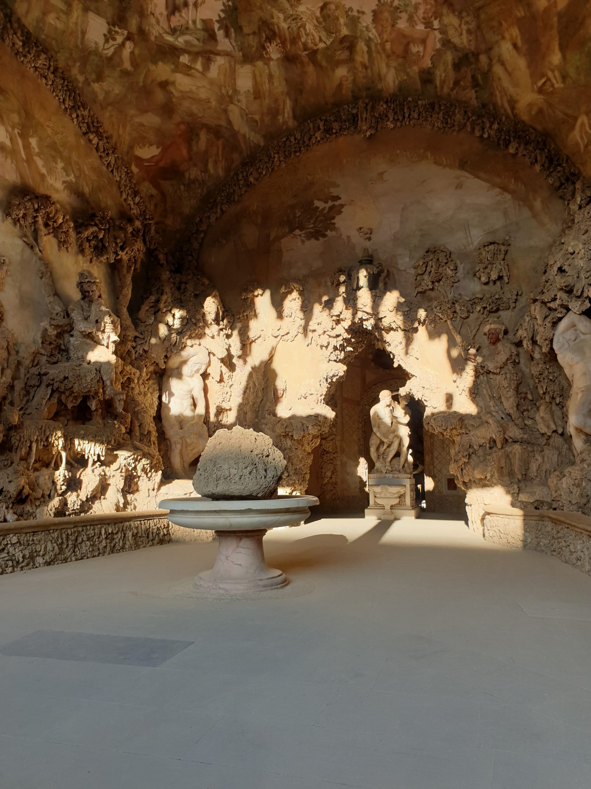 La Grande Grotte du jardin de Boboli, photos prises le 27 octobre 2019
