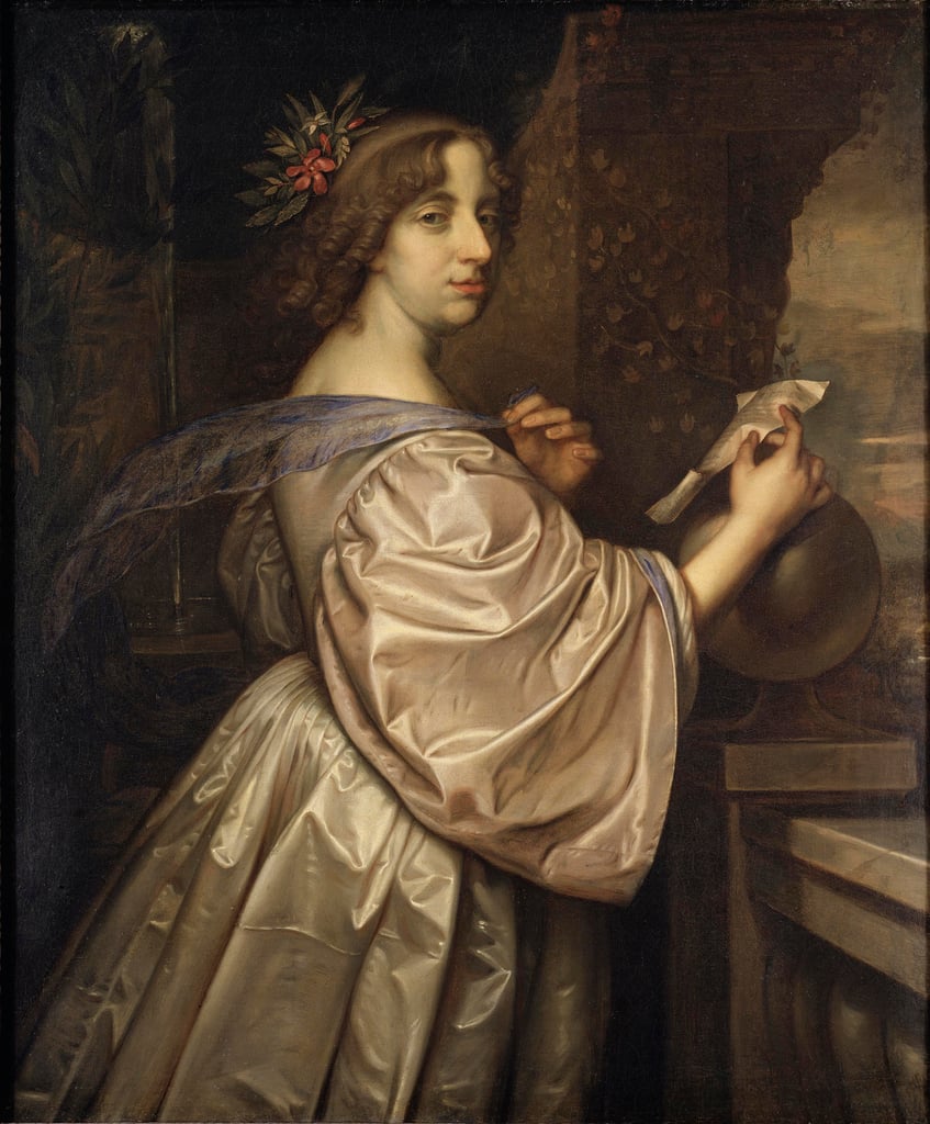 David Beck, La reine Christine de Suède, huile sur toile, 1650, 110x92 cm, Musée National, Stockholm -  Musée National de Stockholm