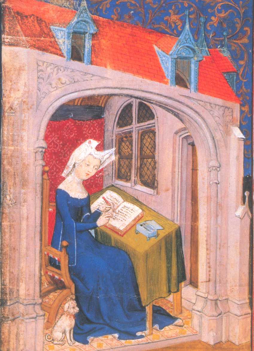 Christine de Pizan, Collected Works (1407), BL, MS Harley 4431, fol. 004r: