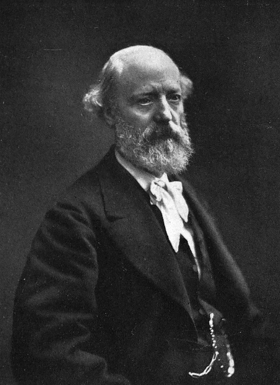 Eugène Viollet-le-Duc (1814-1879) par le photographe Nadar