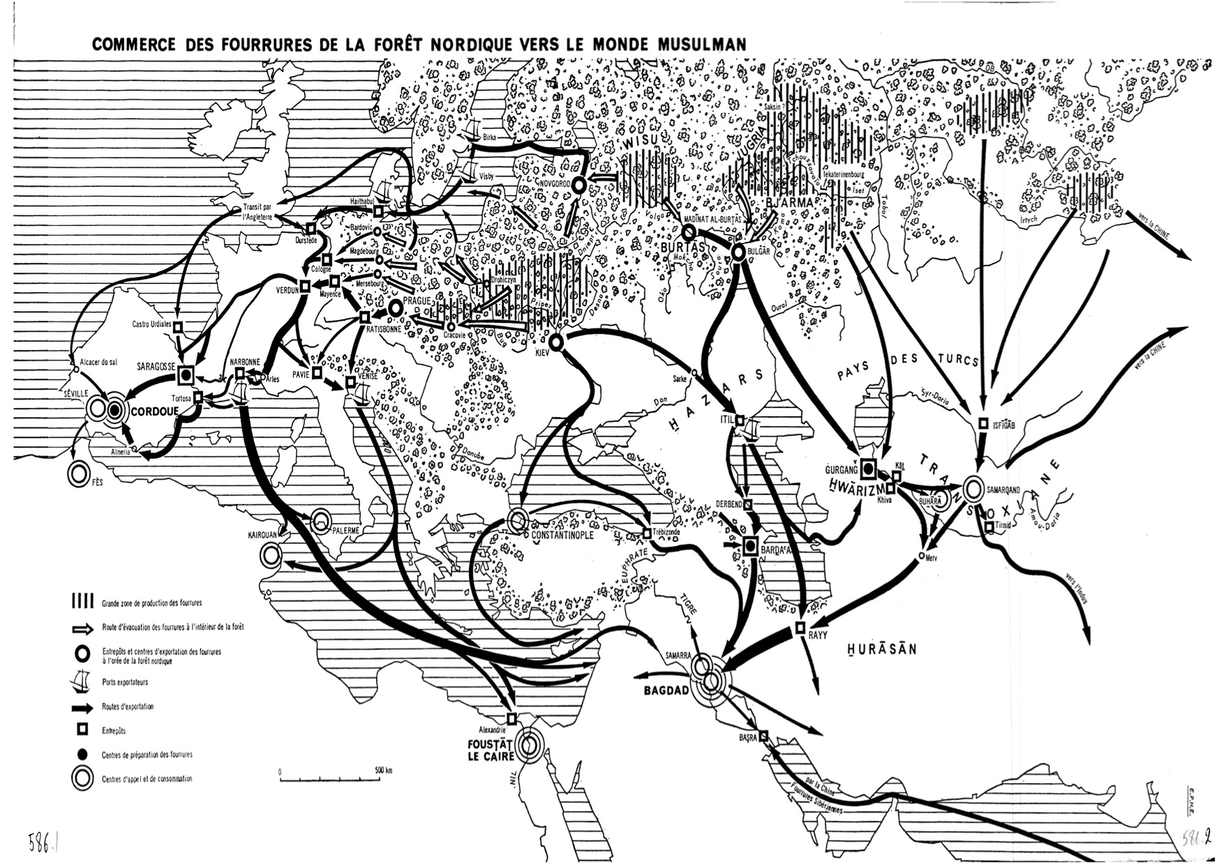 LOMBARD Maurice, « La chasse et les produits de la chasse dans le monde musulman (Vlll°-XI° siècles) », Annales. Histoire, Sciences Sociales, no 3, vol. 24, 1969, p. 572-593