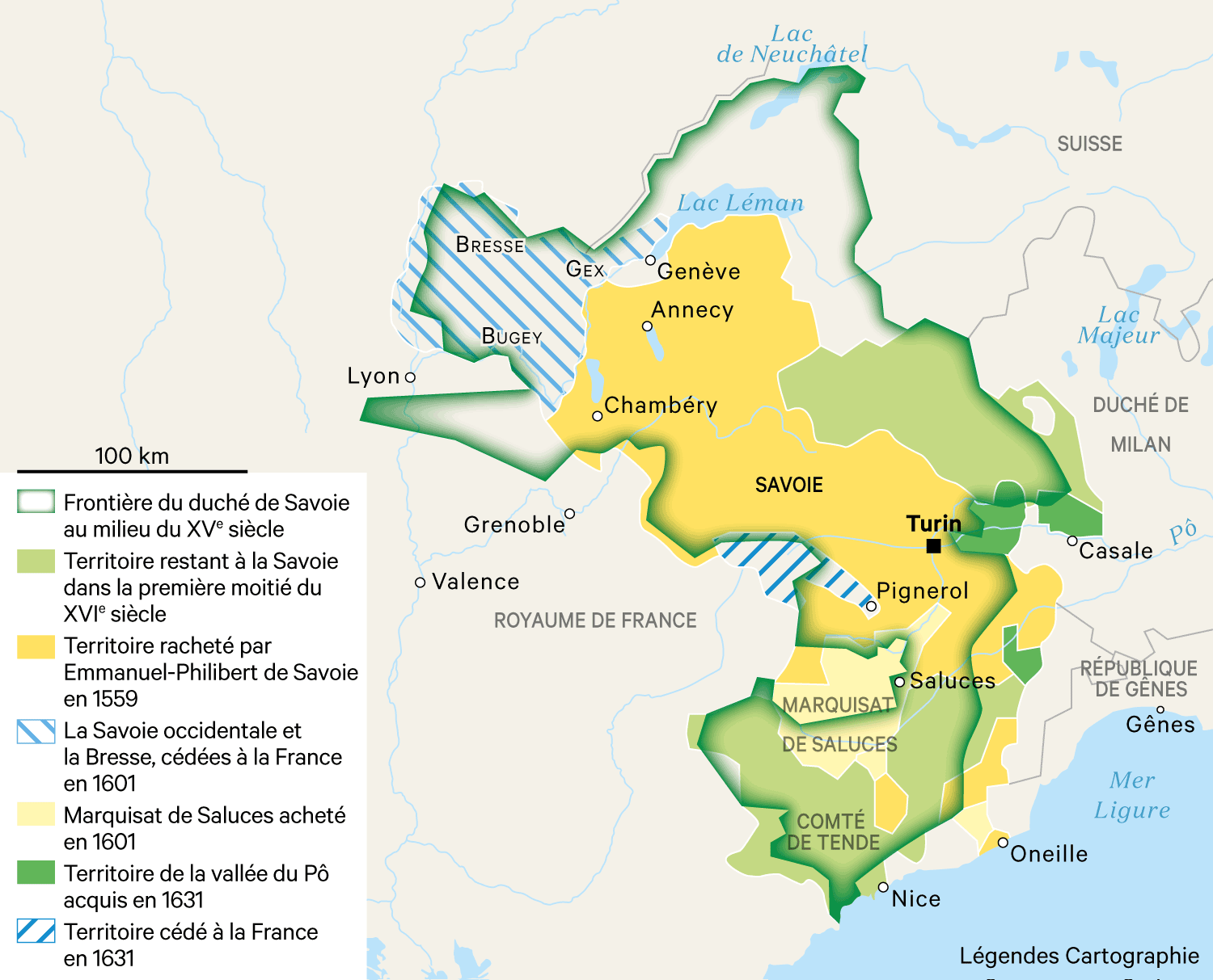 Carte issue de L'Atlas historique mondial - Nouvelle édition, Les Arènes-L’Histoire, 2023.