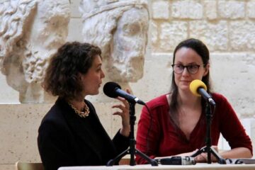 Enregistrement avec Lucie Baratte au Musée de Cluny en mai 2025