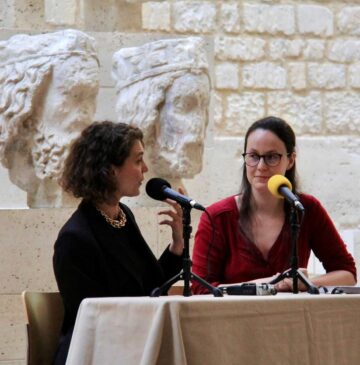 Enregistrement avec Lucie Baratte au Musée de Cluny en mai 2025