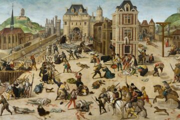 Le Massacre de la Saint-Barthélemy, de François Dubois, musée cantonal des Beaux-Arts de Lausanne.