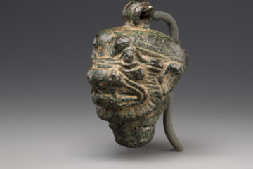 Pendentif de tête de Pazuzu, Neo-assyrien, entre le VIIIe et le VIIe siècle, bronze, Metropolitan Museum of Art, New York City