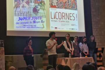 Enregistrement du Super Joute des Animaux du Moyen Âge au Musée de Cluny en mars 2026