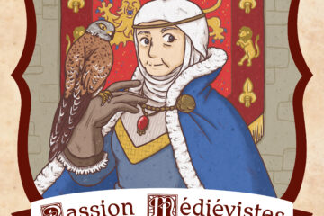 Illustration de l'épisode 117 sur Aliénor d'Aquitaine par l'artiste din