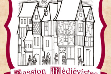 Illustration de la 1ère partie de l'épisode 119 sur les maisons au Moyen Âge par l'artiste Le Miroir Fou