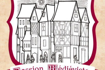 Illustration de l'épisode 119 partie 1 sur la maison au Moyen Age par l'artiste Le Miroir Fou