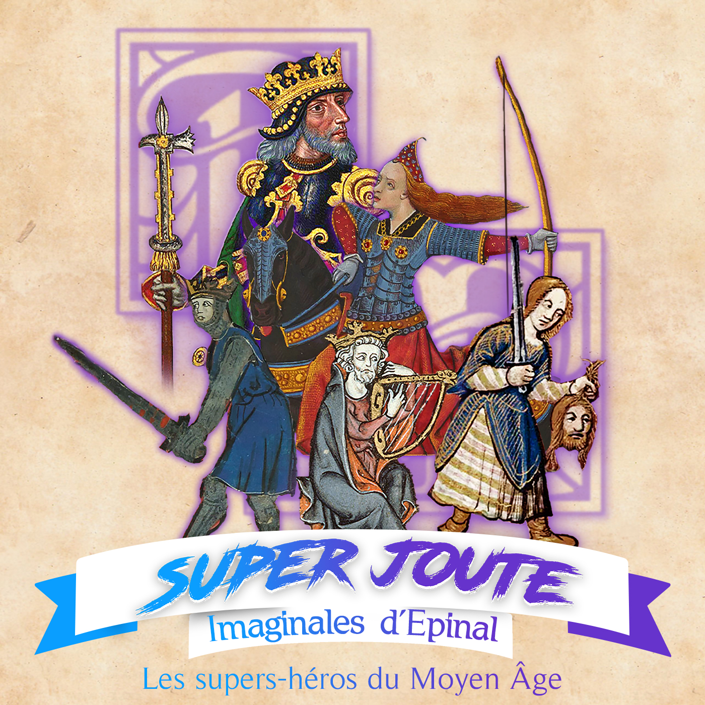 Visuel spécial pour l'enregistrement par Baptiste Mossiere