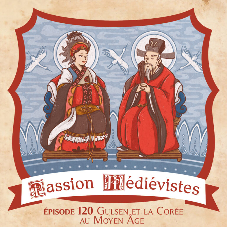 Illustration de l'épisode 120 sur la Corée au Moyen Âge par l'artiste din
