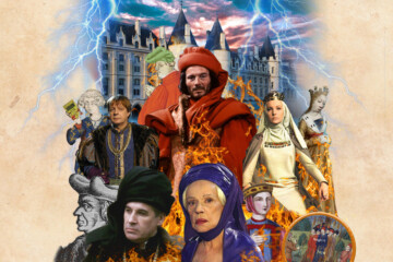 Visuel "Super Joute Rois Maudits" par Baptiste Mossiere