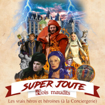 Visuel "Super Joute Rois Maudits" par Baptiste Mossiere