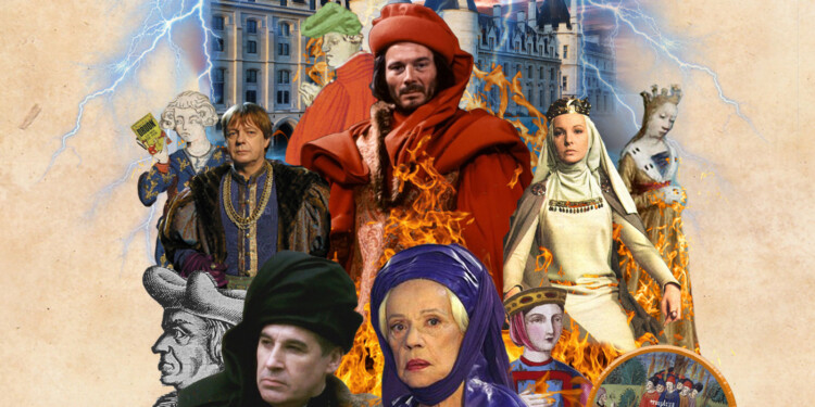 Visuel "Super Joute Rois Maudits" par Baptiste Mossiere