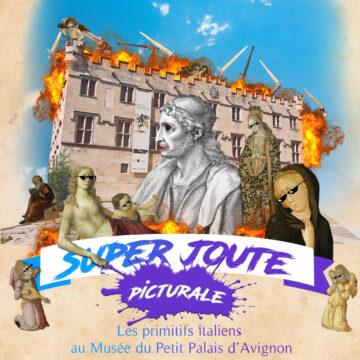 Visuel de l'épisode Super Joute Picturale sur les peintres primitifs italiens du Musée du Petit Palais d'Avignon, réalisé par Baptiste Mossiere