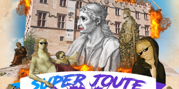 Visuel de l'épisode Super Joute Picturale sur les peintres primitifs italiens du Musée du Petit Palais d'Avignon, réalisé par Baptiste Mossiere